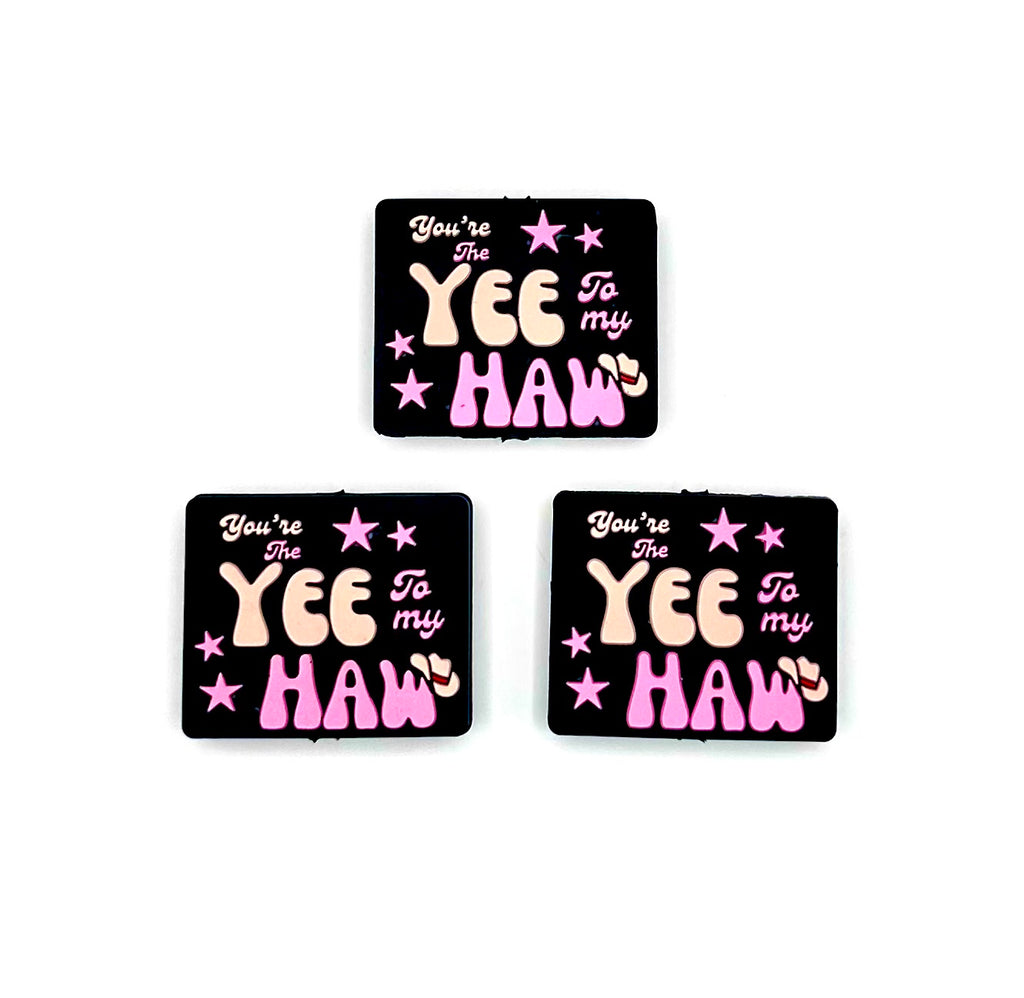 You’re the YEE to my HAW (HBK exclusive) silicone focal bead