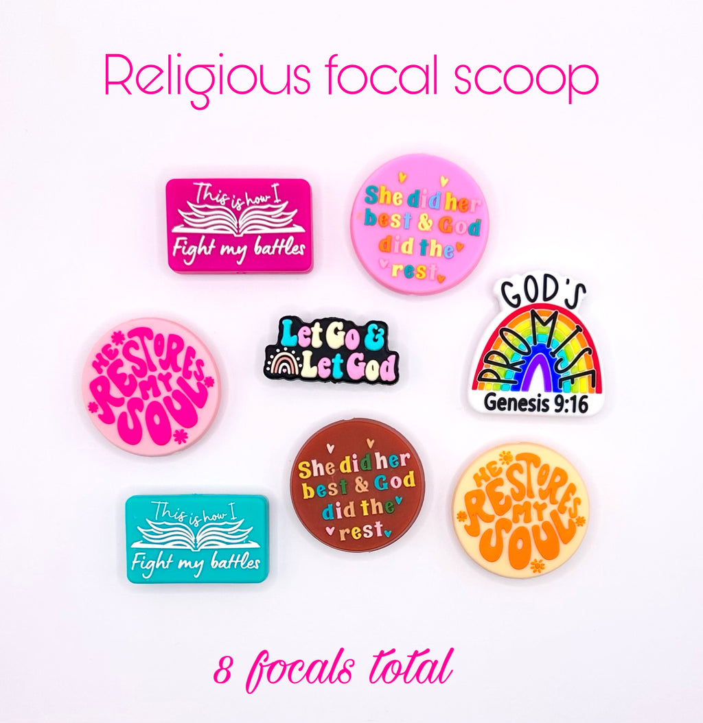 Religious focal scoop (8 focals)