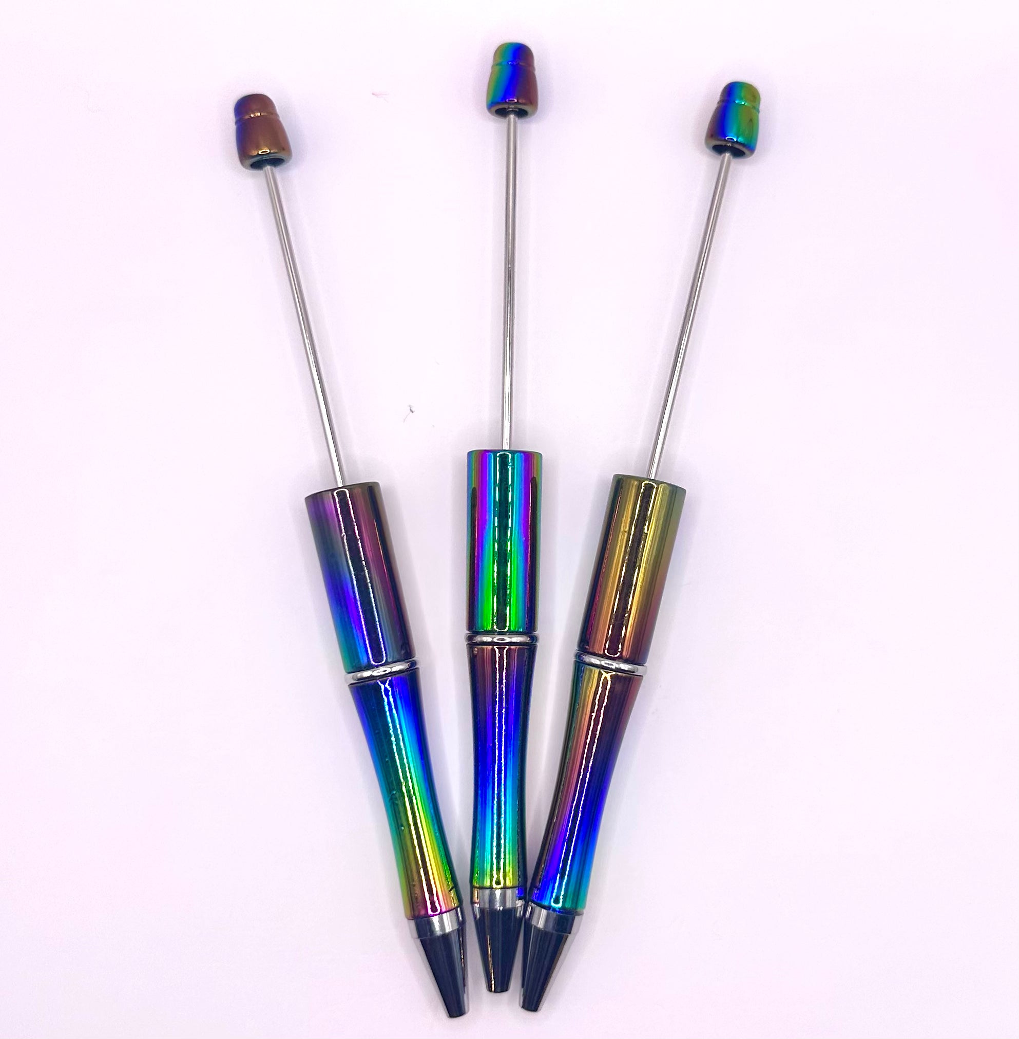 Iridescent opal beadable pens