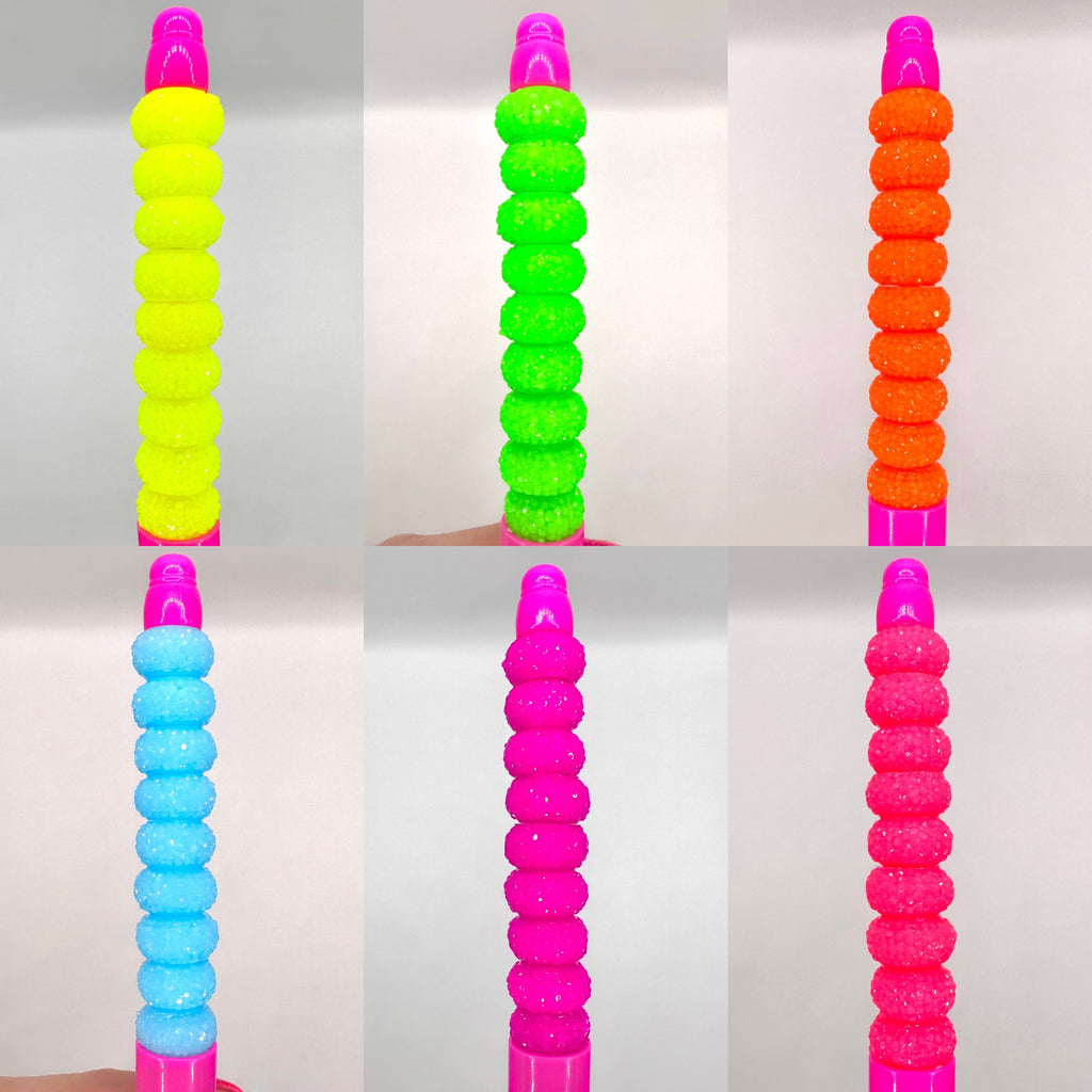 12mm neon acrylic spacers