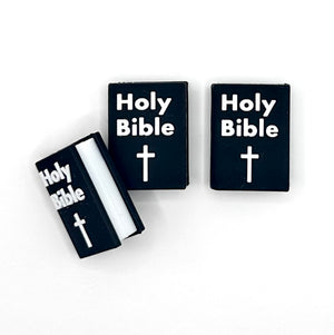 3D Holy Bible (exclusive) silicone focal bead