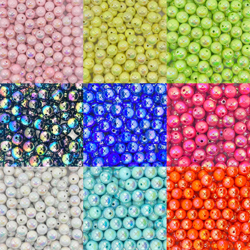 16mm opal acrylic beads